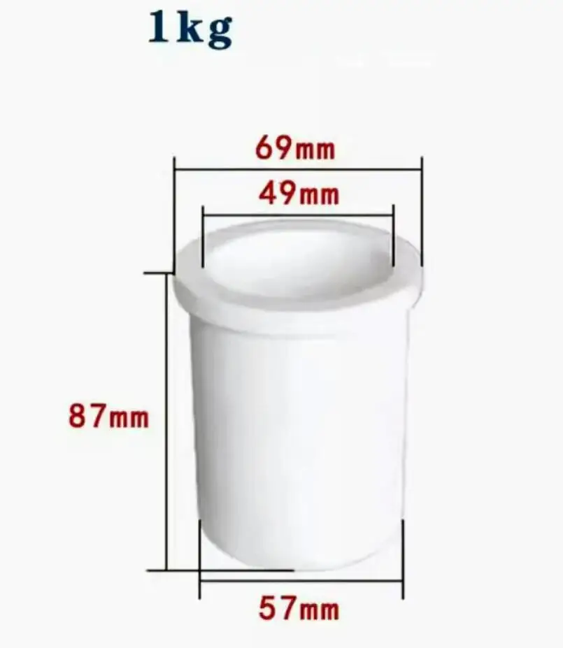 Индукционный керамический тигель для плавления золота - Фотография_2