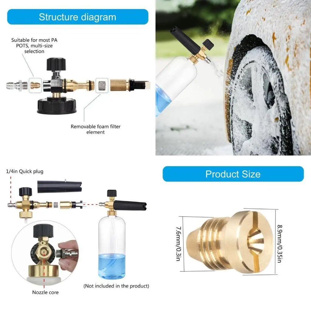 02de professional brass foaming