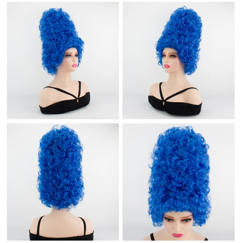 Распродажа синих вьющихся волос симпсона - Фотография_4