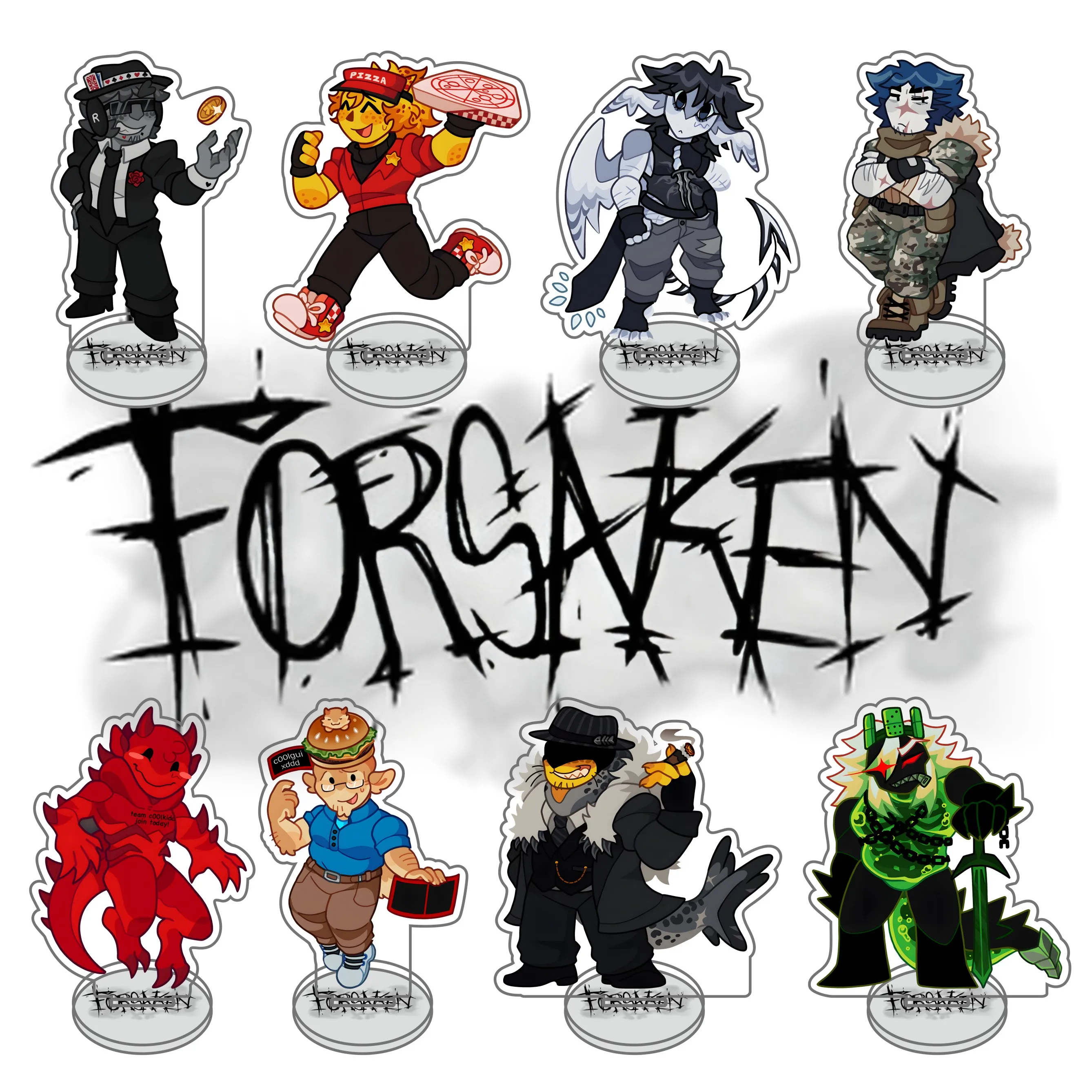 Акриловые подставки forsaken
