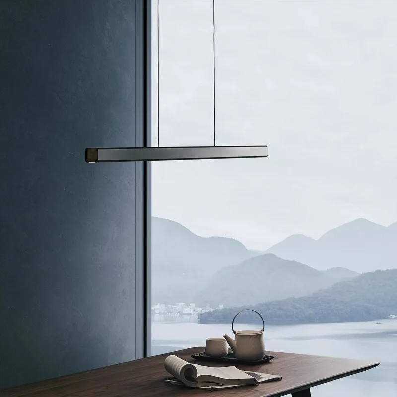 Длинный подвесной светильник - Фотография_4