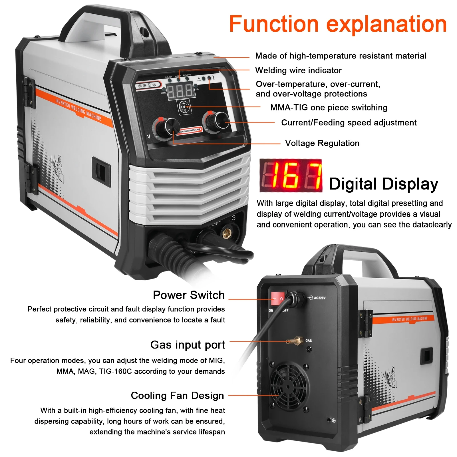 Многофункциональный сварочный аппарат tig-160c - Фотография_5
