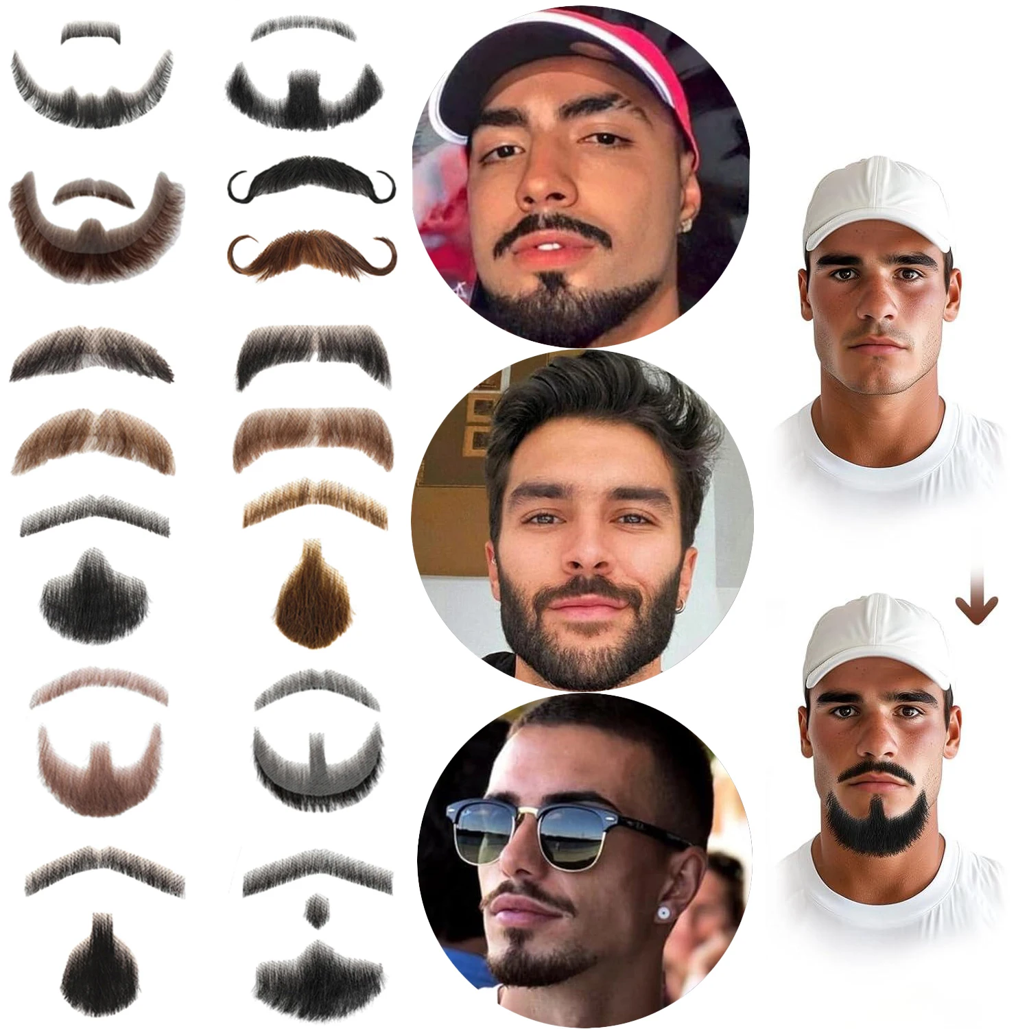 Поддельный костюм бородки