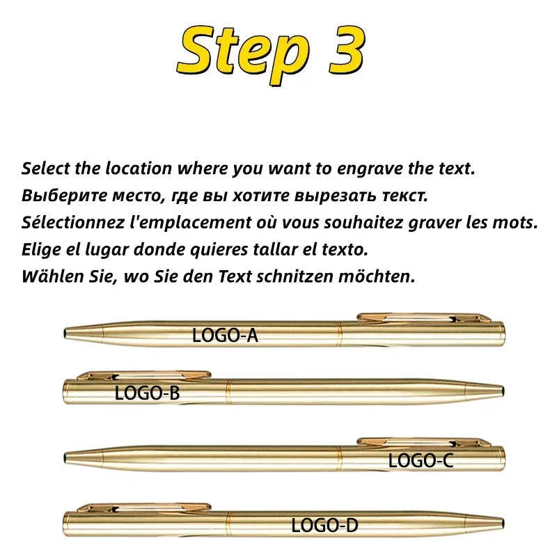 Новая металлическая шариковая ручка - Фотография_5