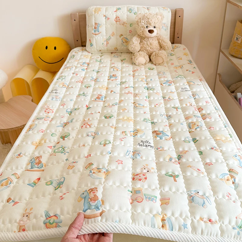 56x100 см двухслойный хлопковый детский матрас