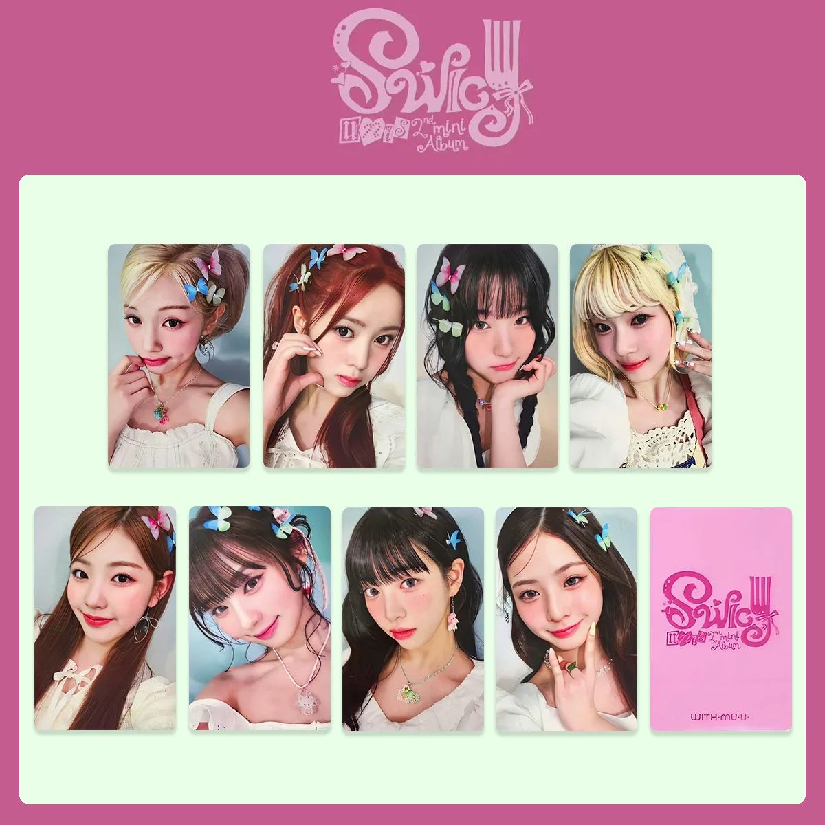 Kpop unis swicy 2-й альбом фотокарточки - Фотография_4