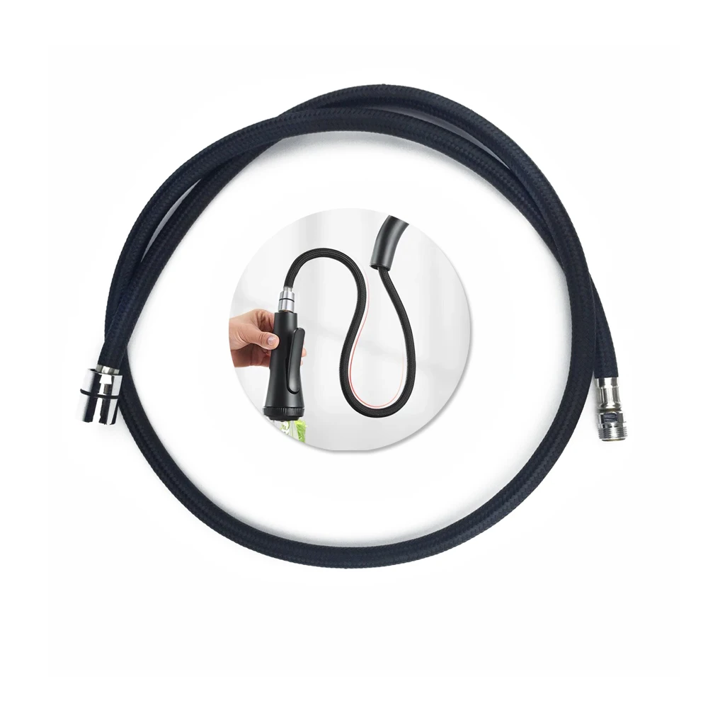 Универсальный шланг для кухонного смесителя с нейлоновой оплеткой