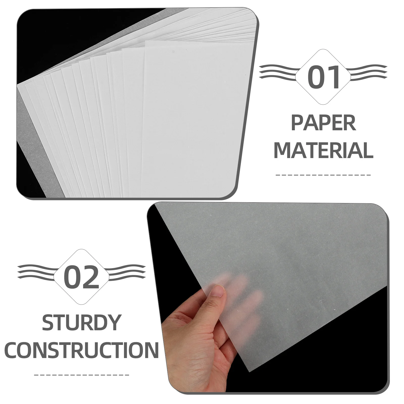 50 листов сульфатной бумаги формата а4 - Фотография_2