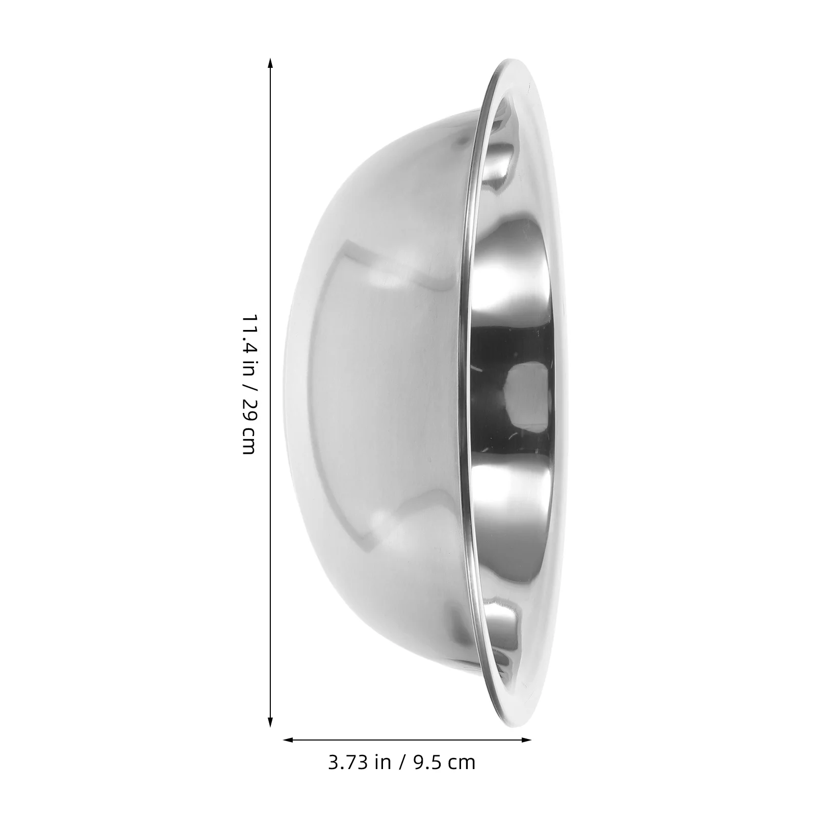 Многофункциональная чаша из нержавеющей стали 29 см для замачивания ног - Фотография_2