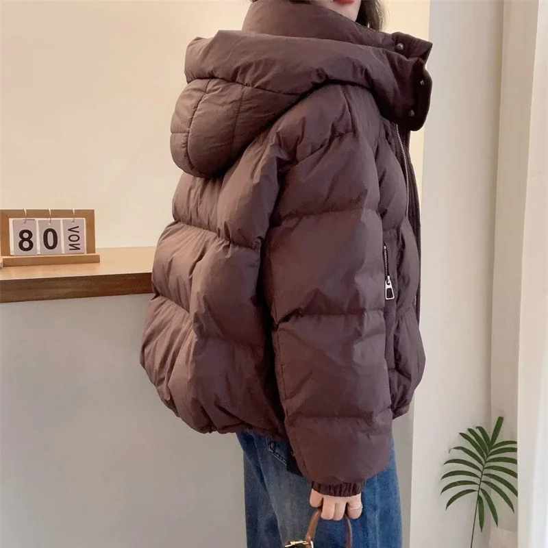 Женские хлопковые парки в корейском стиле - Фотография_4