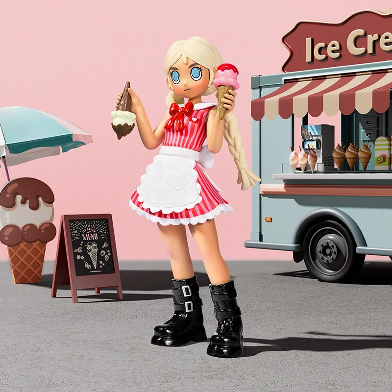 Pop mart персик riot rush hour серия фигурки слепая коробка 1 шт - Фотография_2
