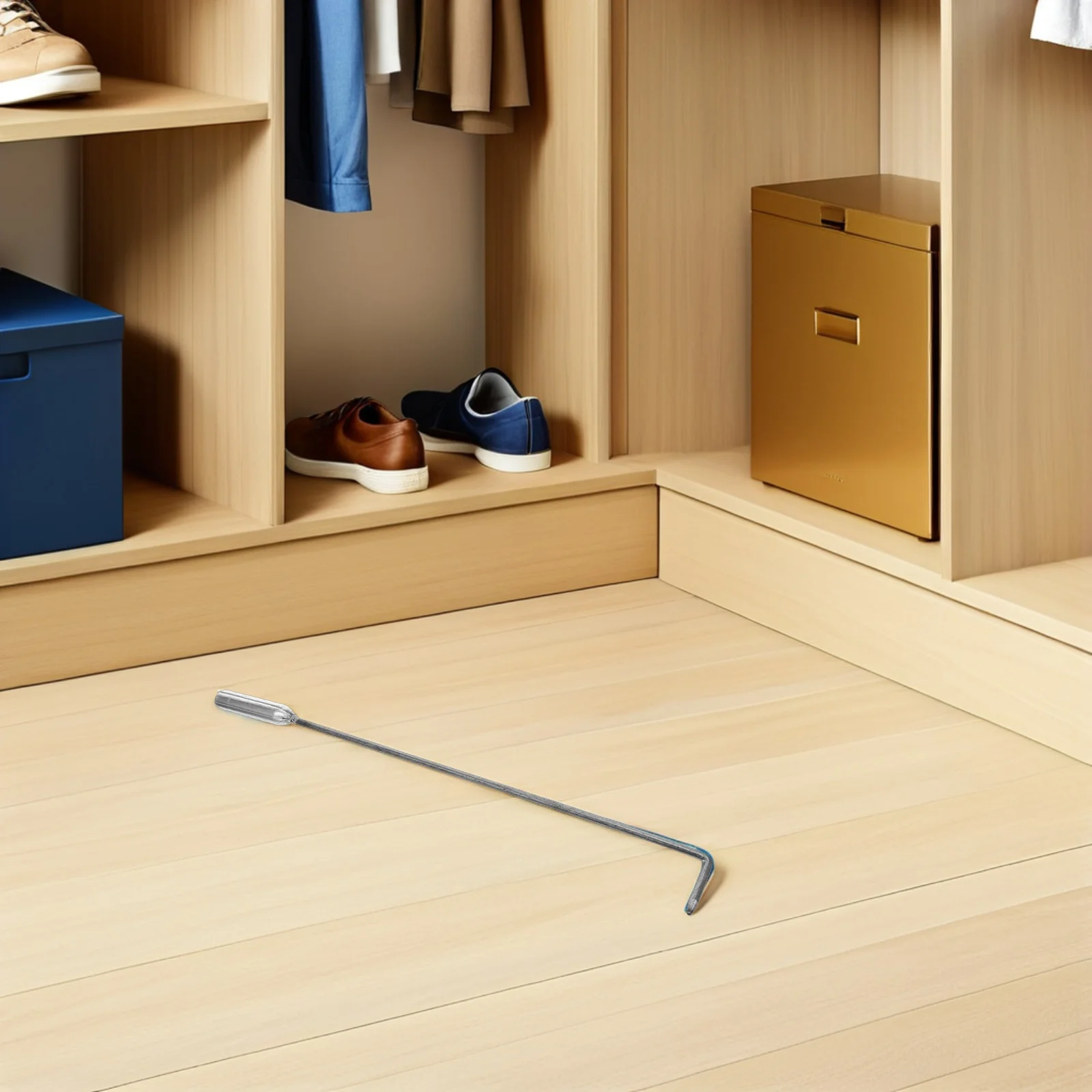 16-дюймовый пожарный покер с длинной ручкой для дровяной печи - Фотография_2