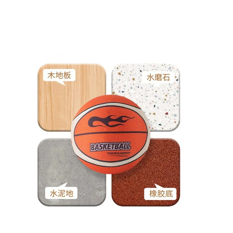 Бесшумный домашний бесшумный баскетбольный мяч для детей - Фотография_5