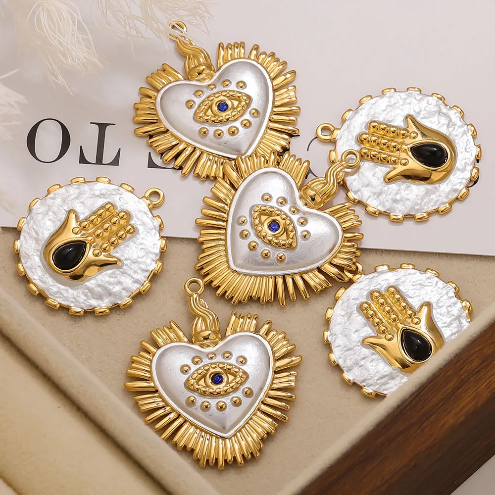 Позолоченные подвески из нержавеющей стали - Фотография_2