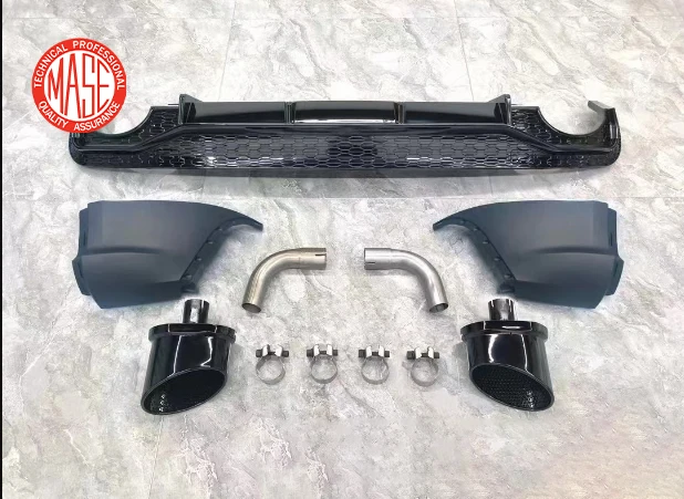 Czjf полукарбоновые автомобильные боковые юбки - Фотография_5