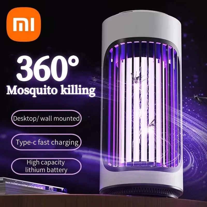Xiaomi новая электрическая лампа от комаров с зарядкой через usb - Фотография_3