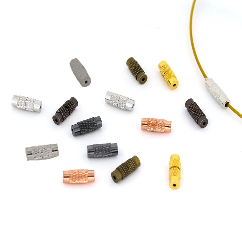 Латунная спиральная винтовая застежка