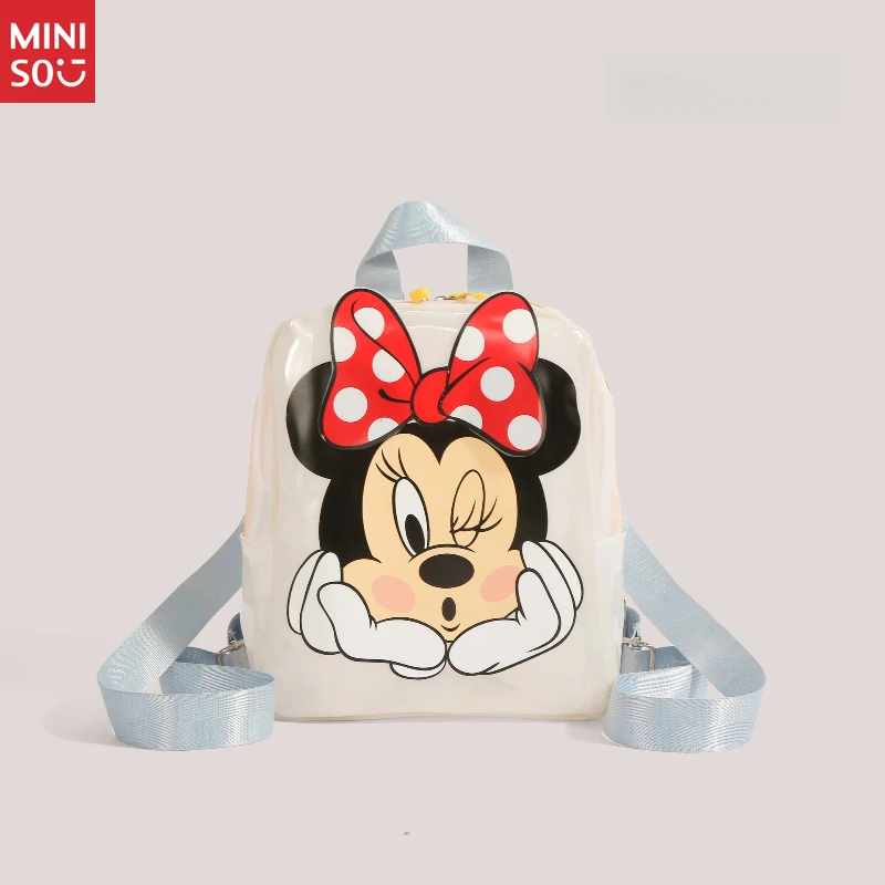 Прозрачный рюкзак из пвх disney donald duck minnie - Фотография_3