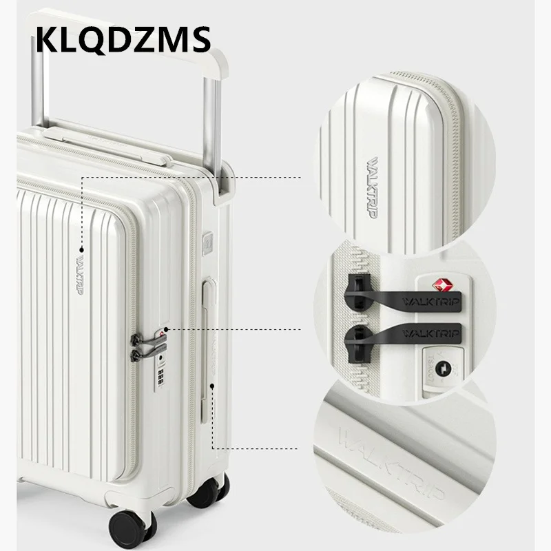 Klqdzms чемодан с зарядкой через usb - Фотография_5