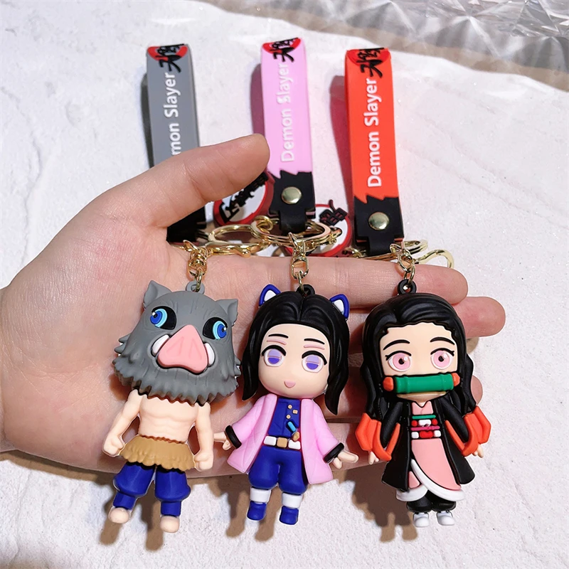 Новый брелок demon slayer kimetsu no yaiba blade of ghost - Фотография_2