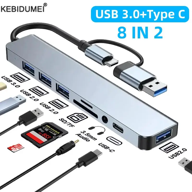 Адаптер usb 3.0 типа c