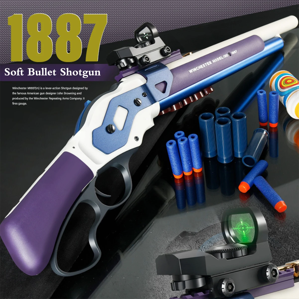 M1887 winchester игрушечный пистолет