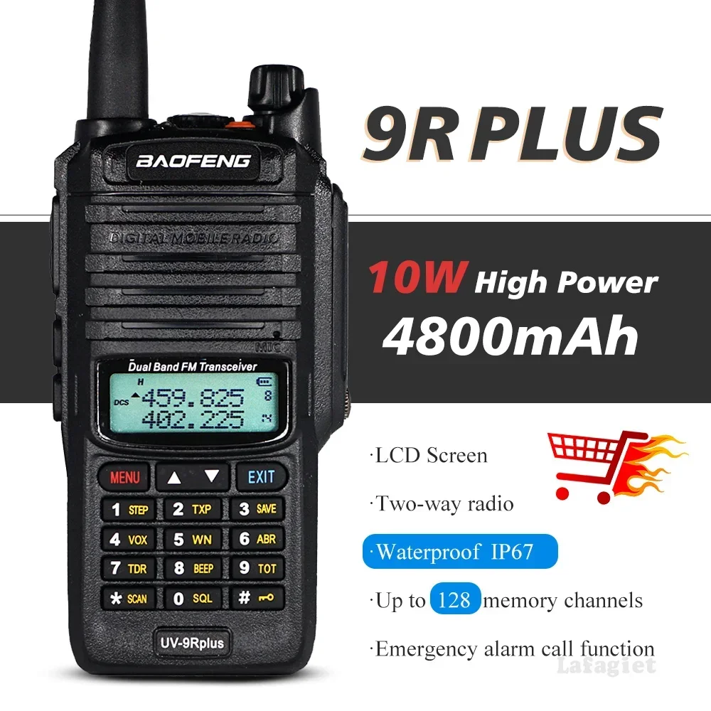Водонепроницаемая рация ip68 baofeng
