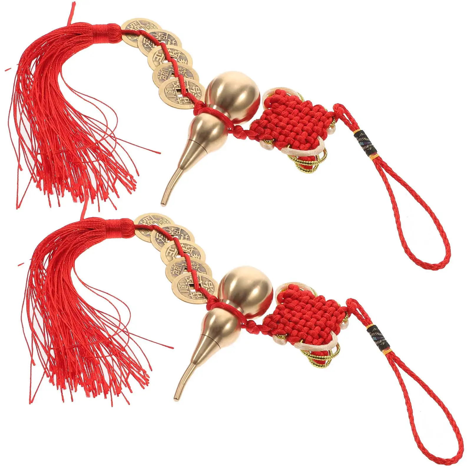 Латунные монеты тыквы китайский - Фотография_3