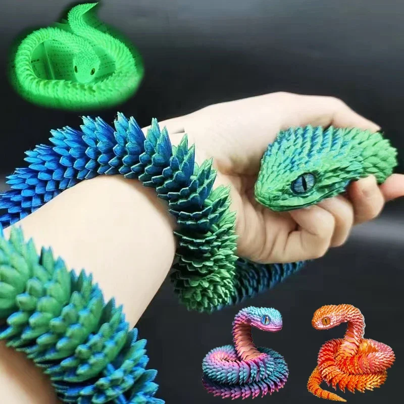 3d печатная змея