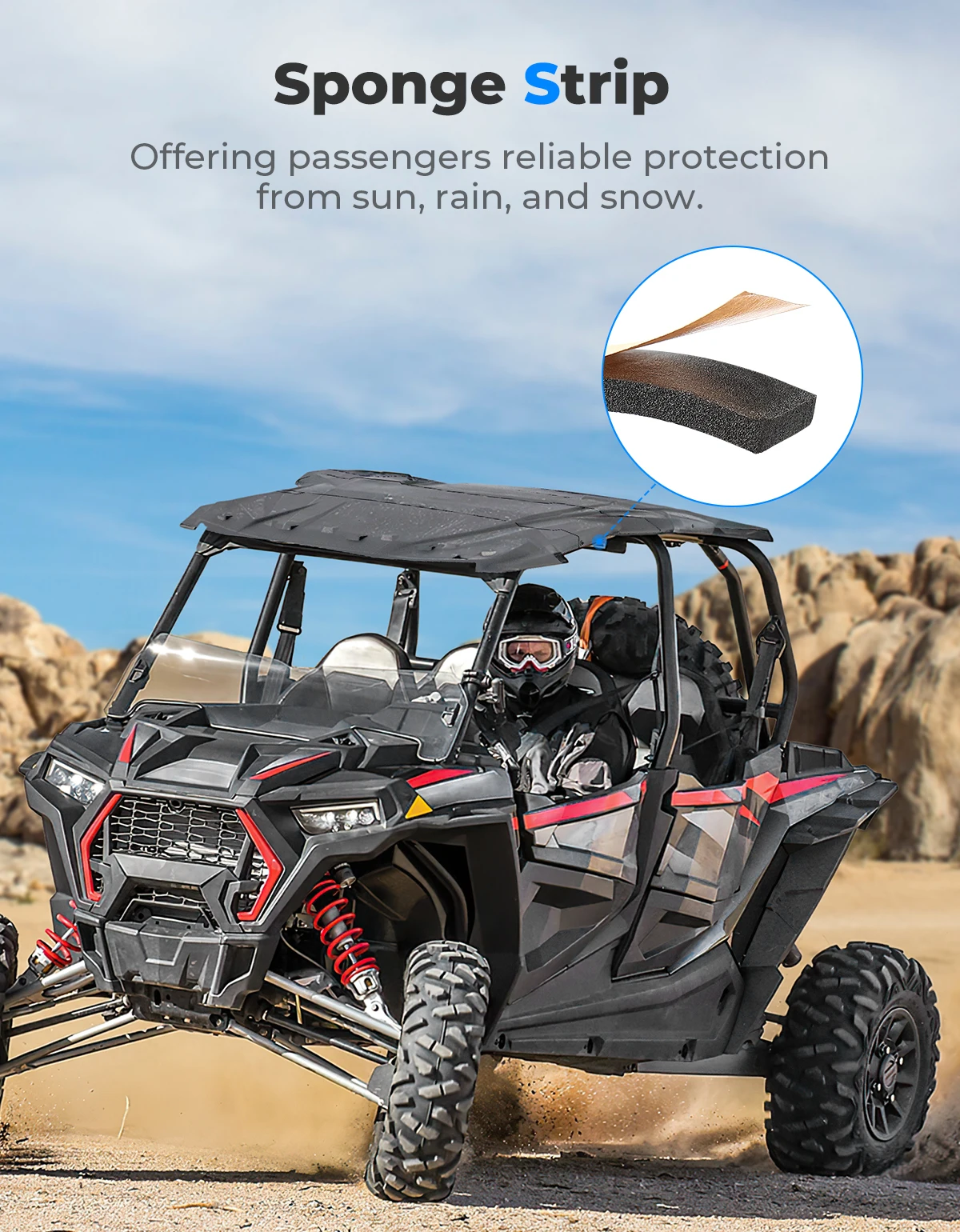 Комбинация крыши kemimoto utv 4-в-1 - Фотография_3