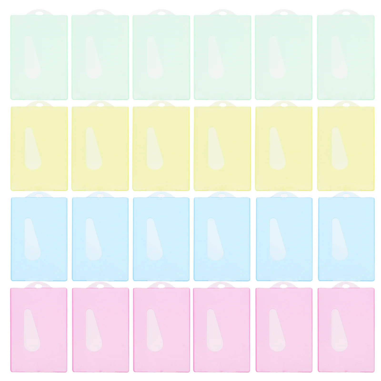 Пластиковый держатель для бейджа небольшого размера