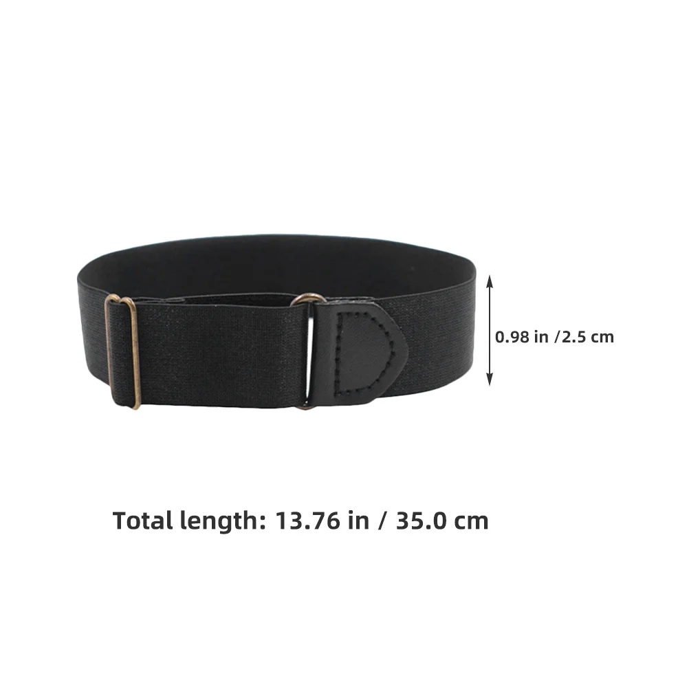 2 пары регулируемых нескользящих подвязок на рукавах рубашки - Фотография_2