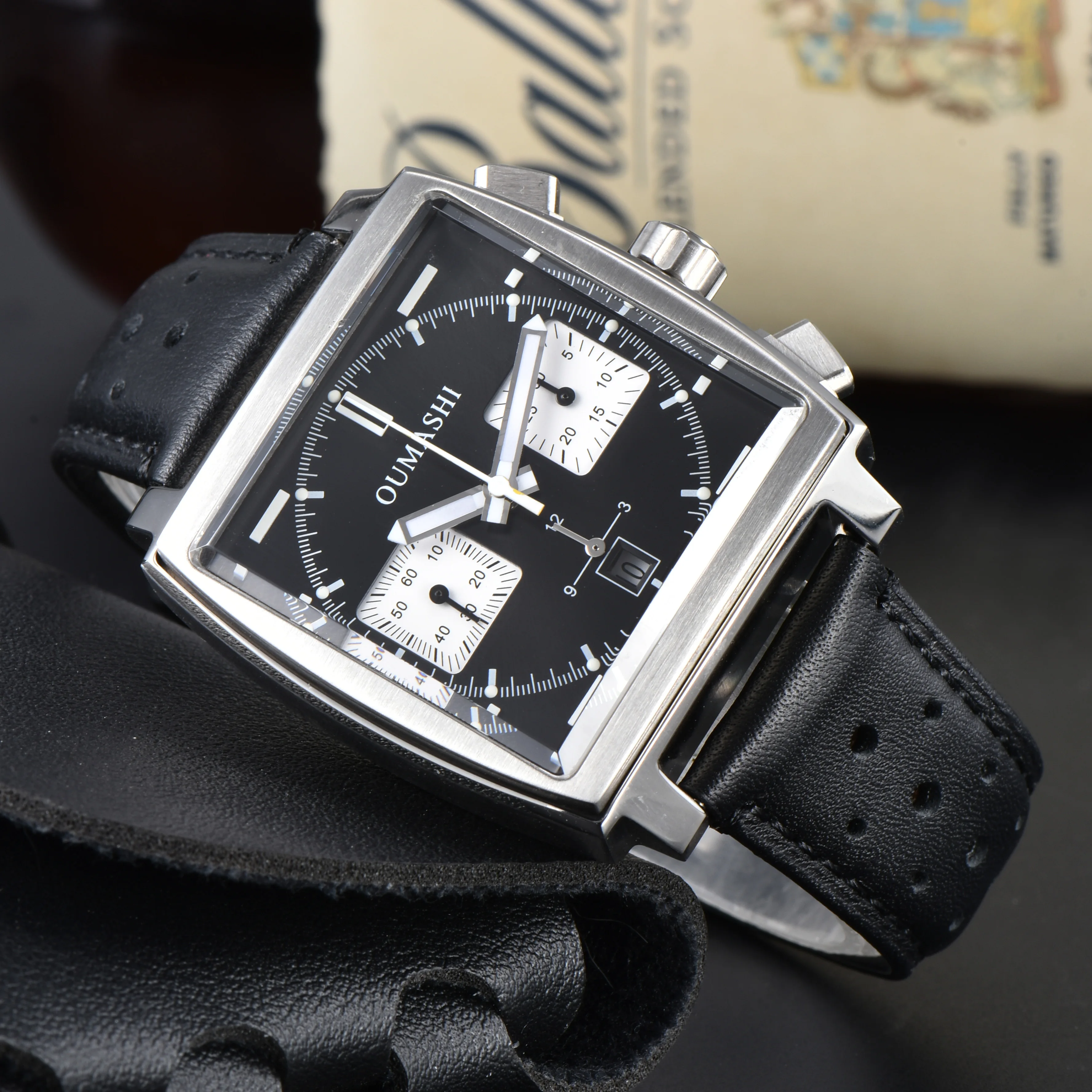 Новые мужские роскошные часы eta 7750 - Фотография_2