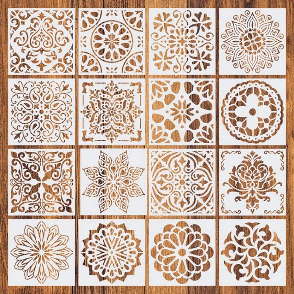 15*15 см мандала окно цветок diy