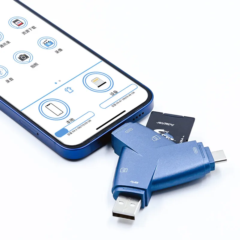 Mini sd tf card reader otg usb