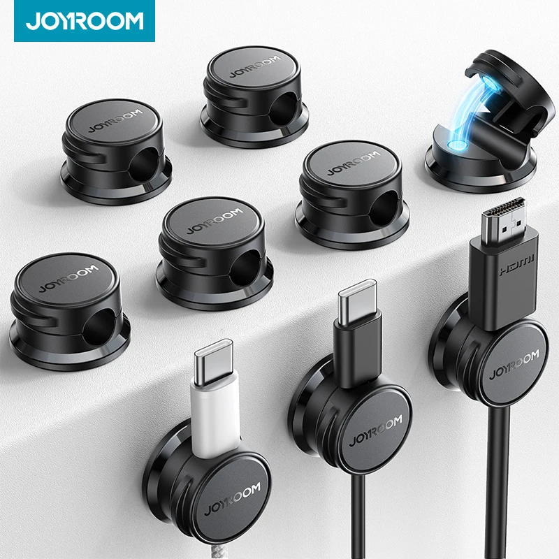 Joyroom 9-комп. органайзер для шнура для прокладки кабелей