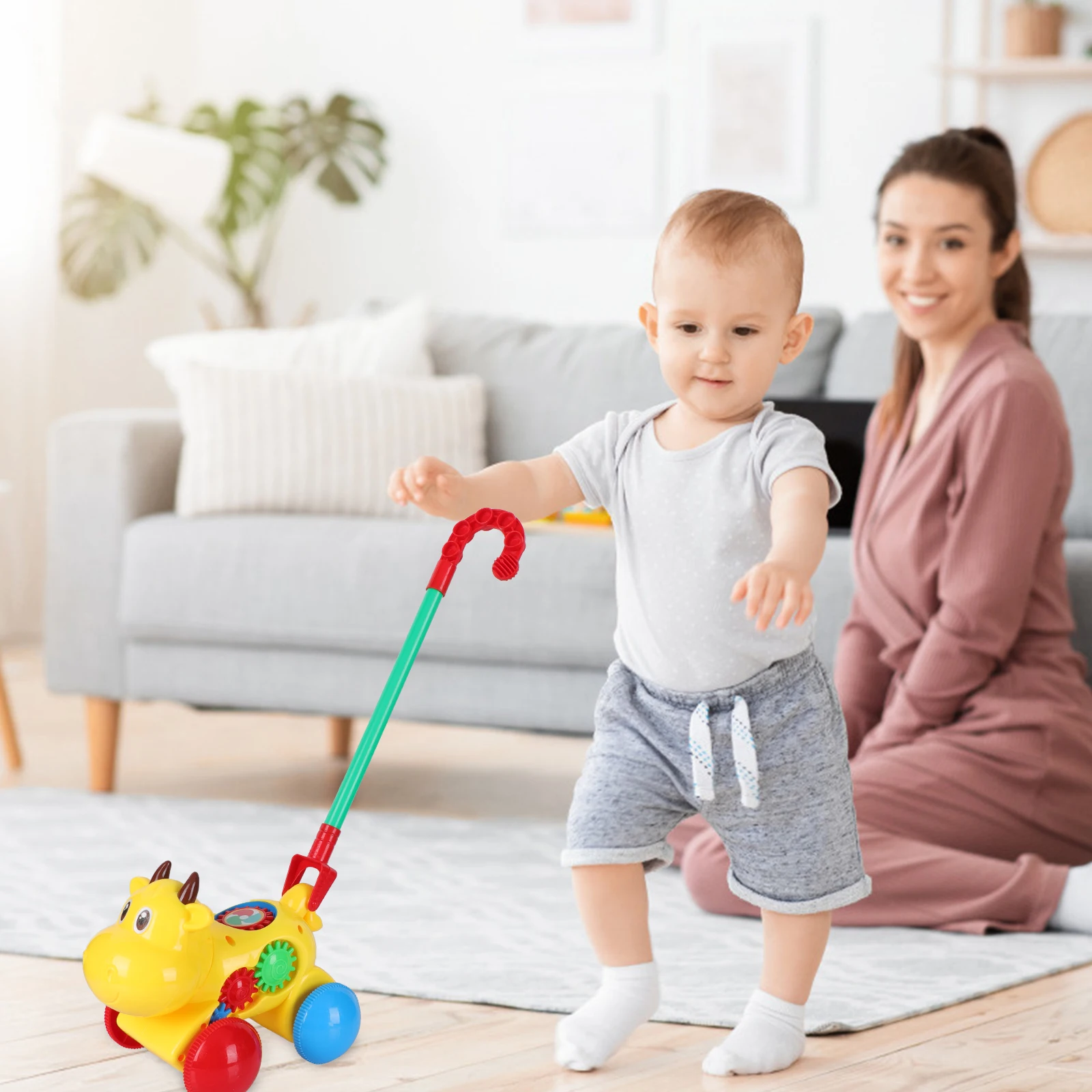 Пластиковые детские ходунки для малышей - Фотография_3