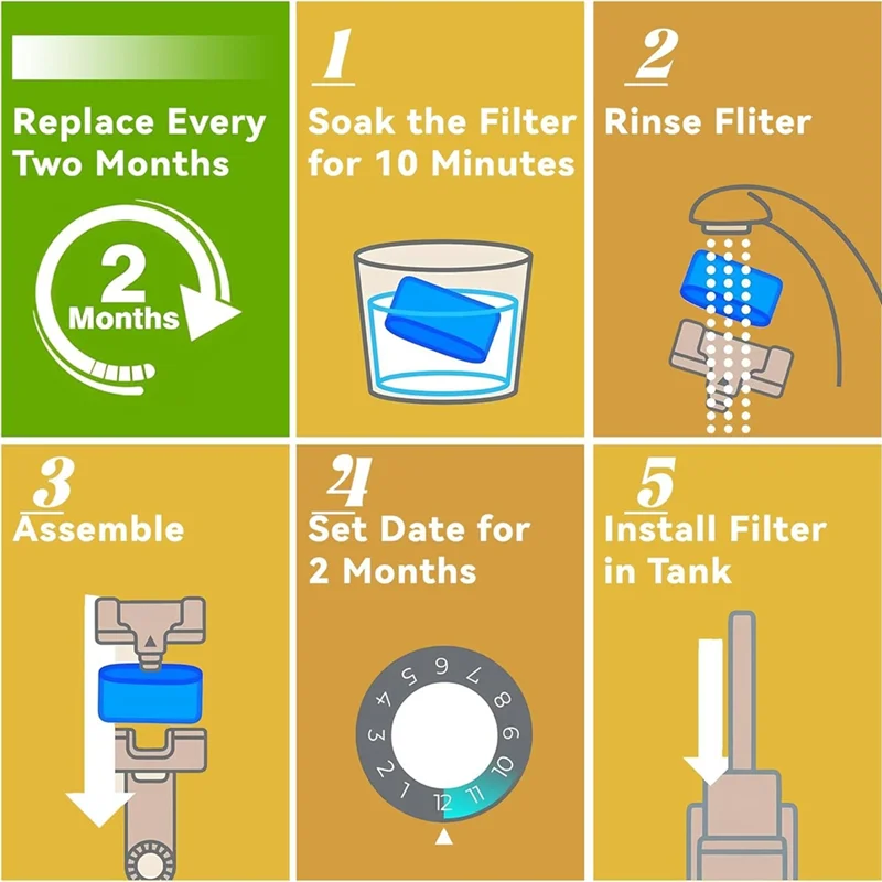 Donq-сменные угольные фильтры для воды - Фотография_5