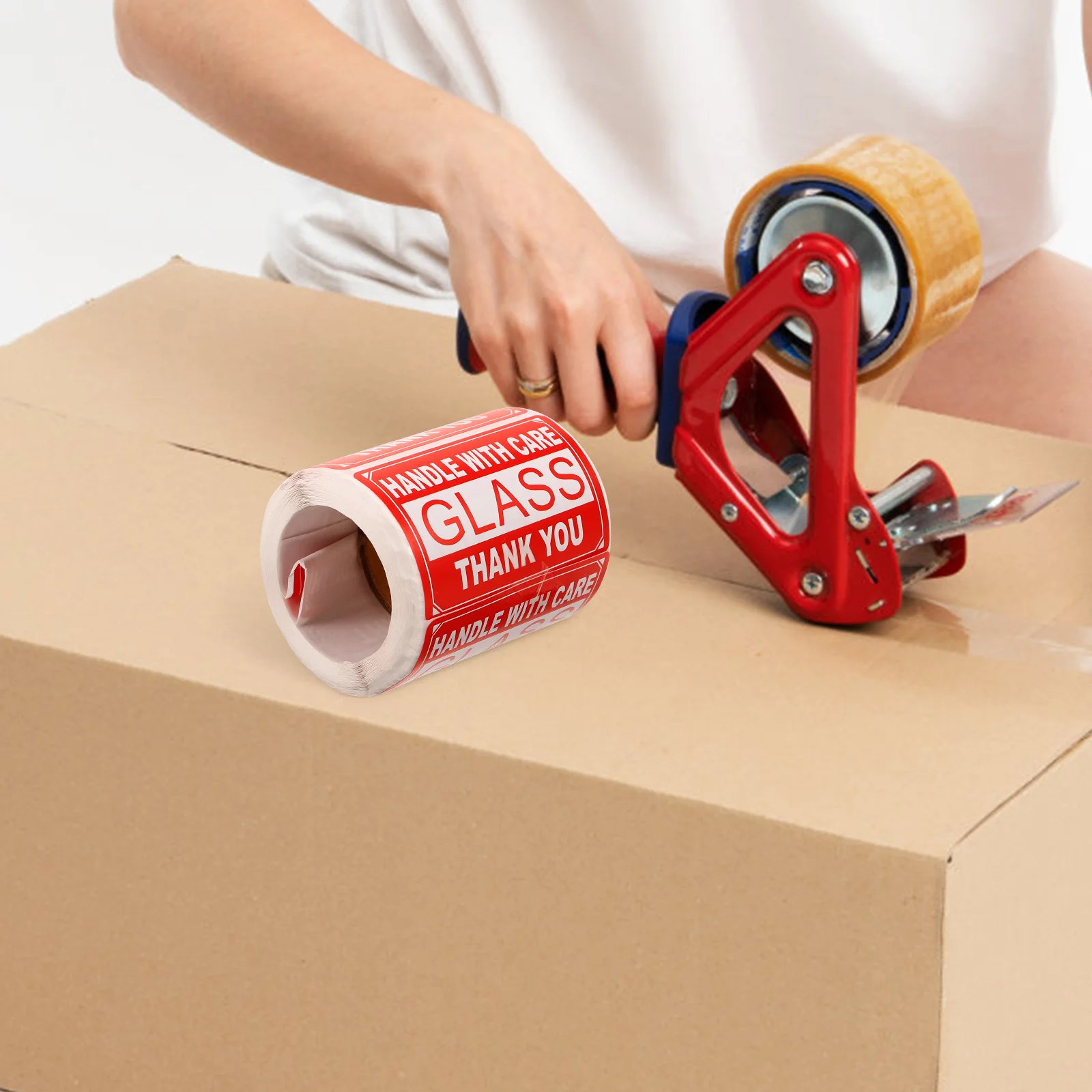 Хрупкие наклейки в рулоне - Фотография_5