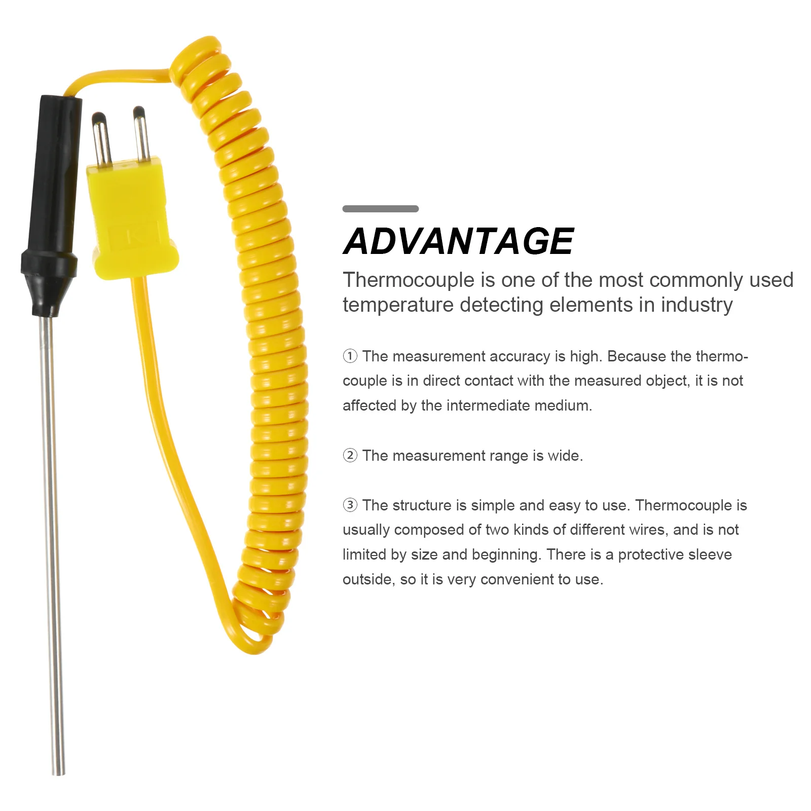 Датчик зонда термопары из нержавеющей - Фотография_2