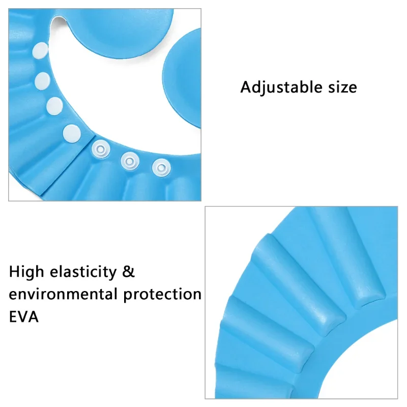 Регулируемые детские шапочки для душа - Фотография_4