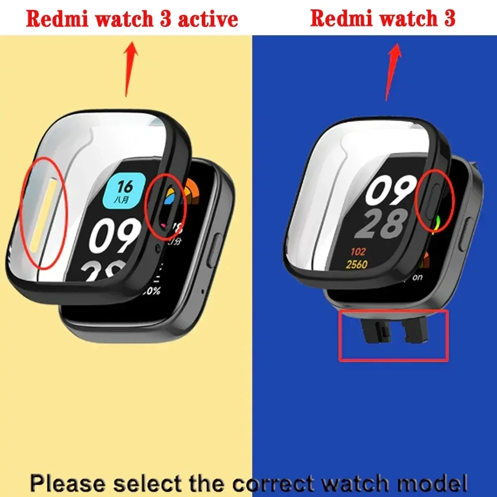 Защитный чехол из тпу для xiaomi redmi watch 3 active/lite - Фотография_2