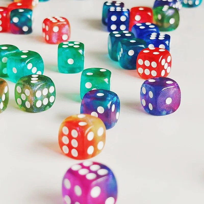 D6 игральные кости 6 граней кубики - Фотография_3