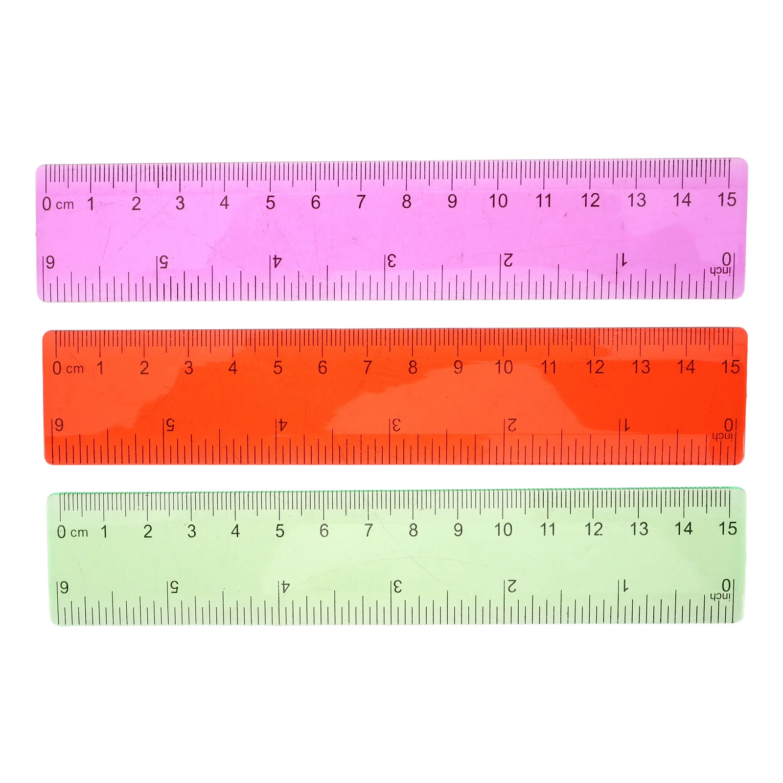 Пластиковые измерительные линейки с прозрачной маркировкой - Фотография_3