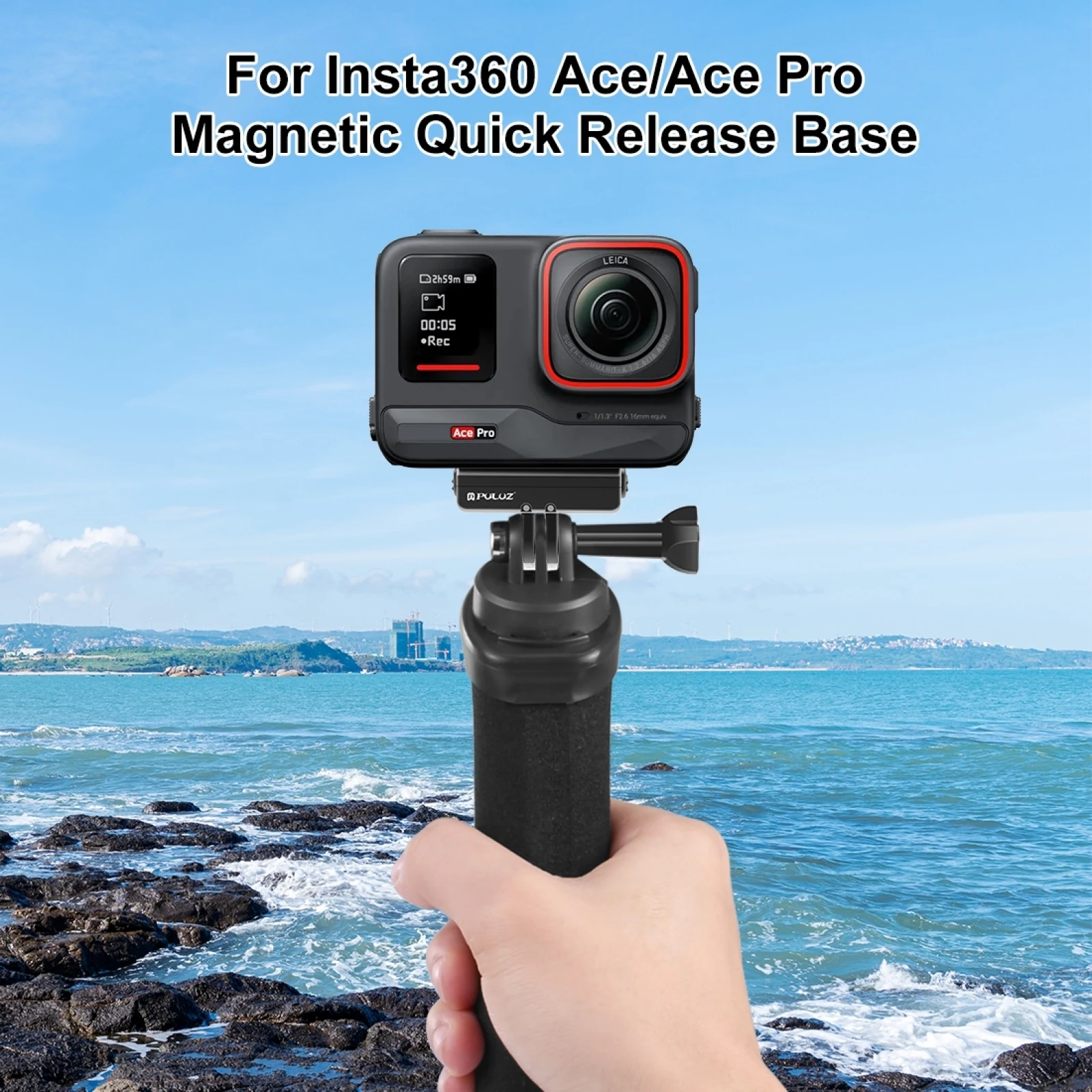 Ace pro / x4 puluz магнитное быстросъемное - Фотография_6