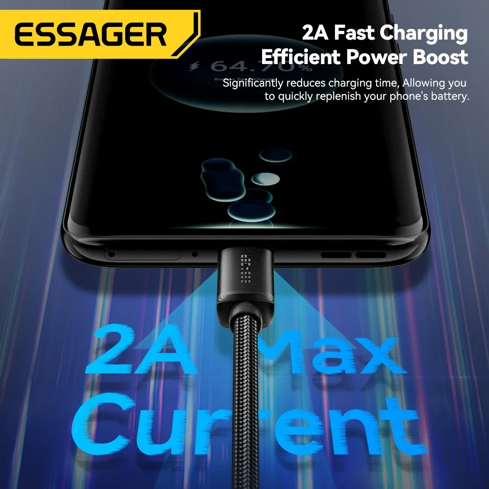 Essager micro usb-кабель 2a для - Фотография_3