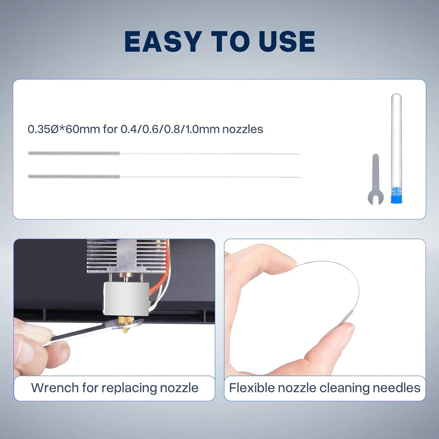 Многоразмерные сопла для 3d-принтера neptune 4 plus/max - Фотография_5