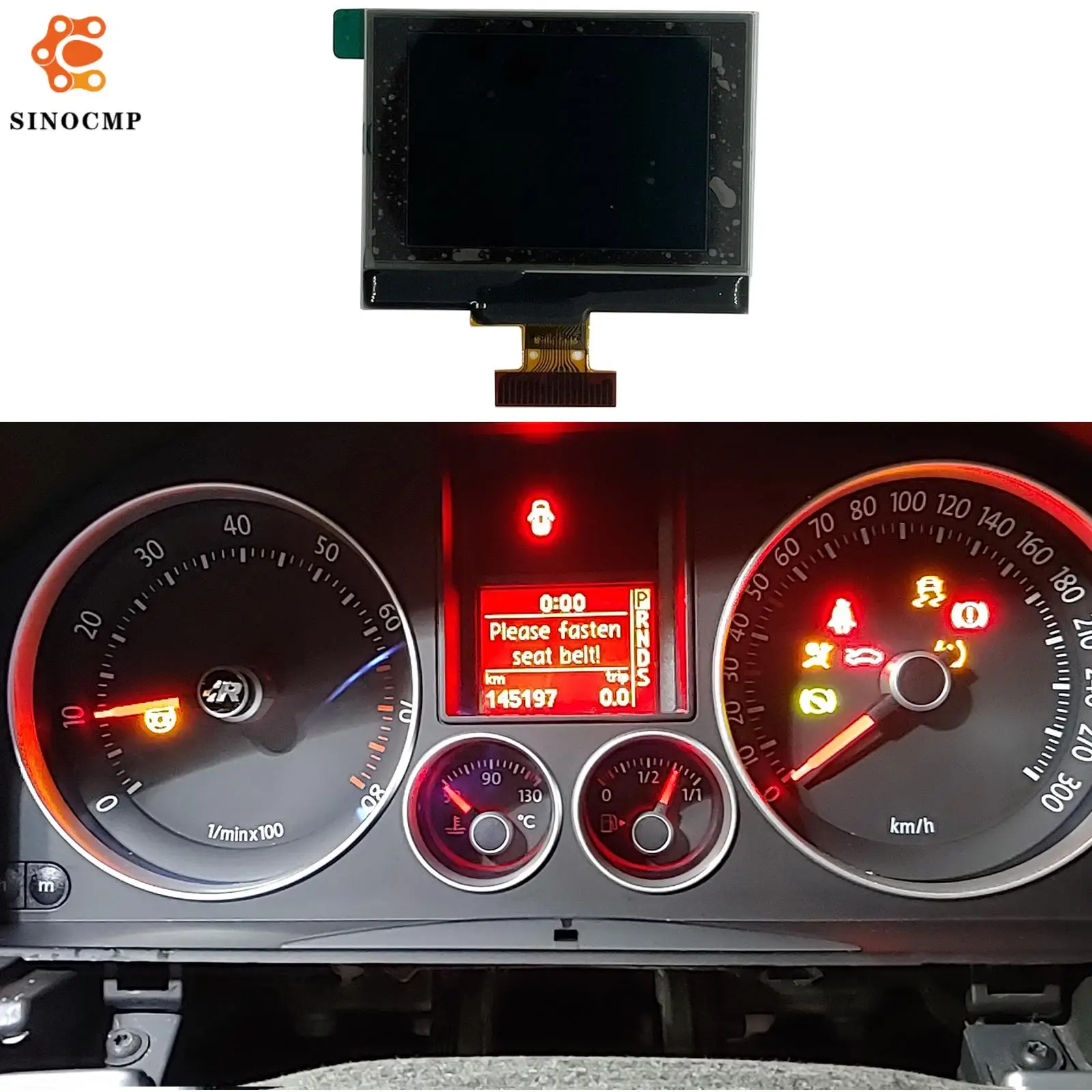 Жк-экран приборной панели 1td 920862