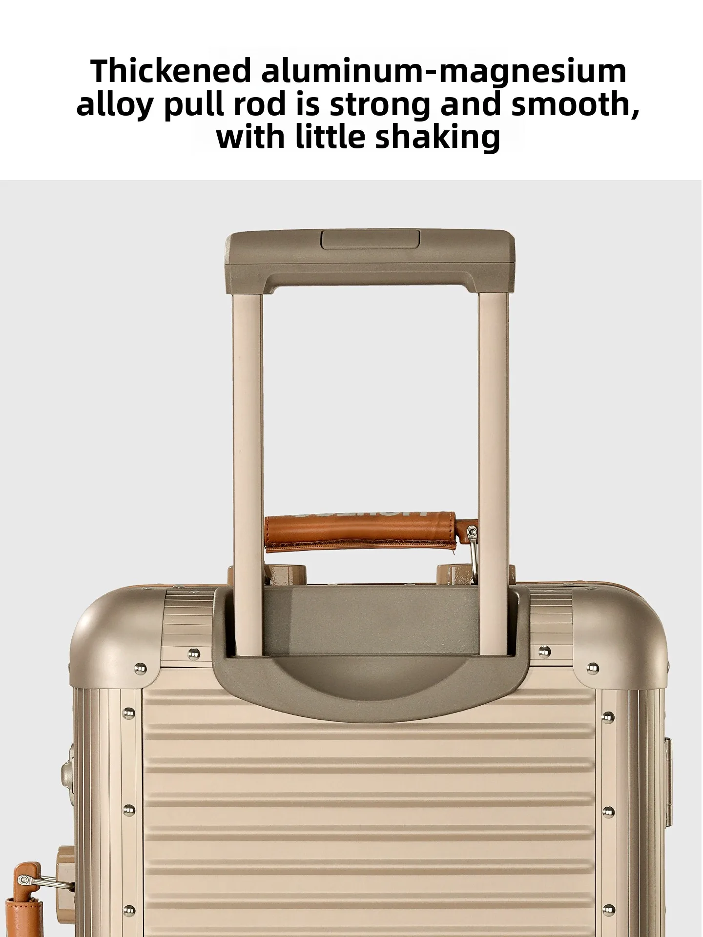 Чемодан lightgo из алюминиево-магниевого сплава - Фотография_3