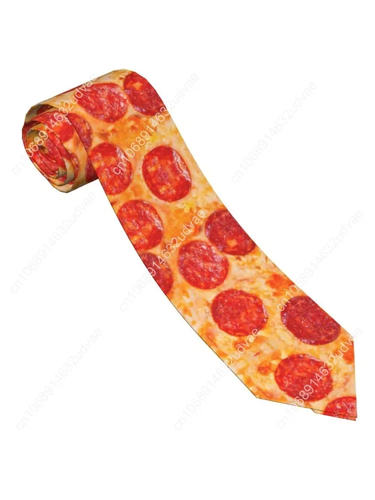 Pepperoni pizza унисекс галстуки